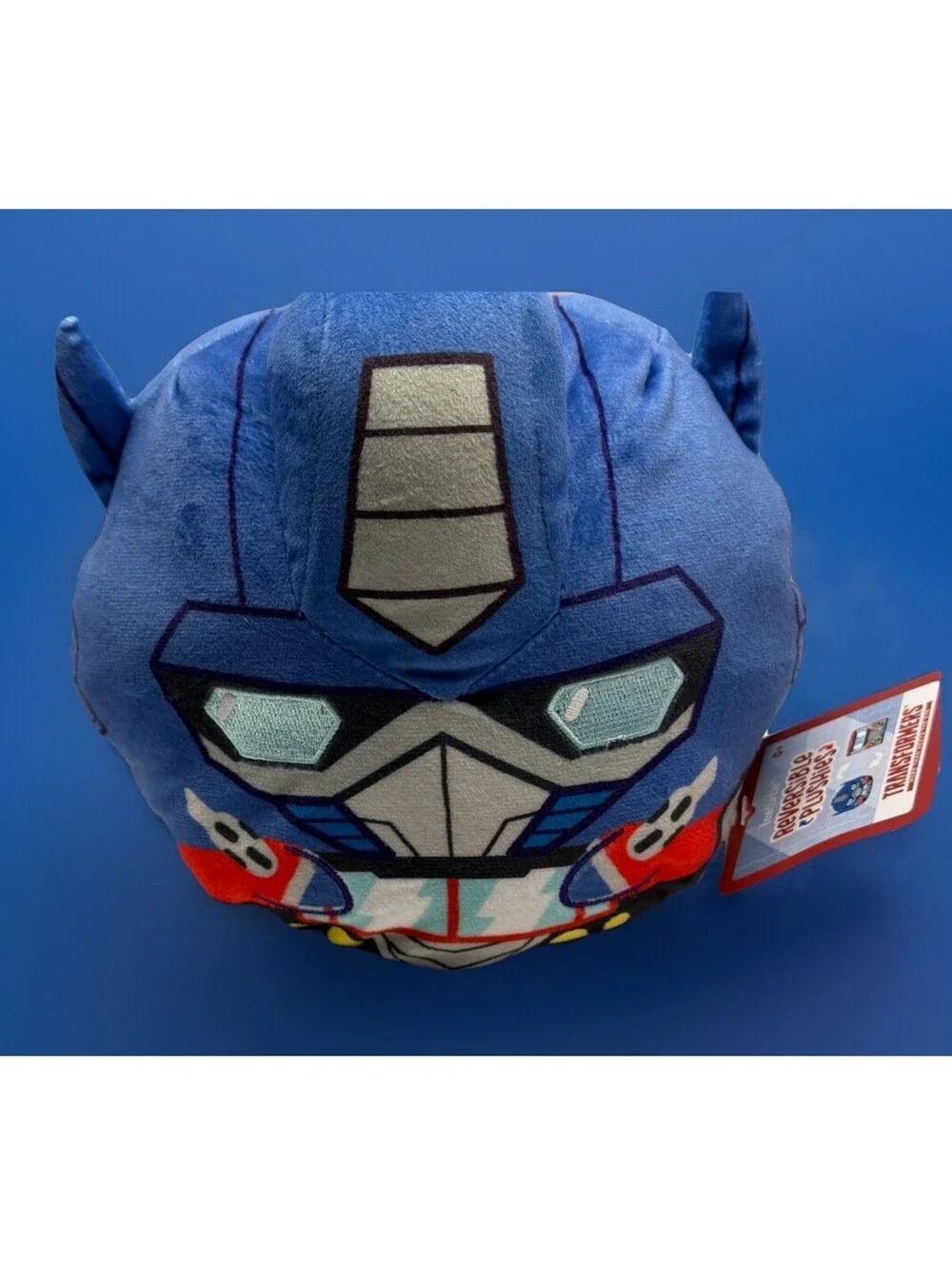 Transformers Optimus Prime Bundle Motion Sensing Helicopter & Reversible Plushie
